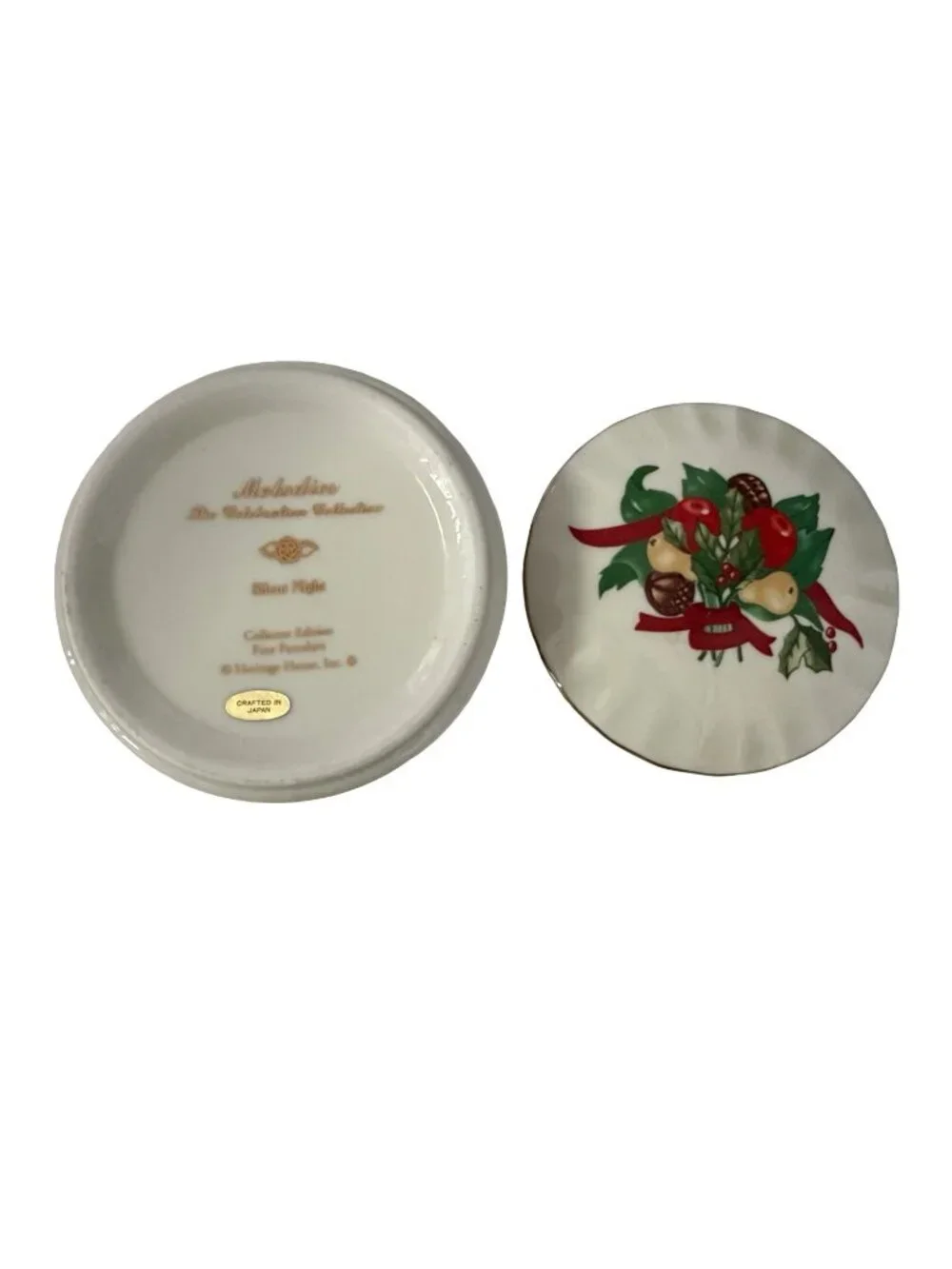 Melodies The Celebration Collection Silent Night Porcelain Music Box Japan Chris